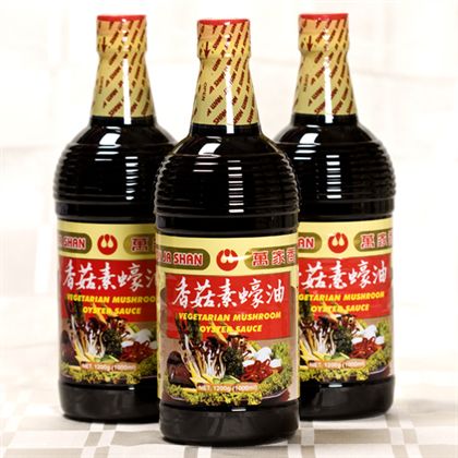 Mushroom Oyster Sauce .香菇素蠔油