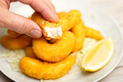 Lemon Crispy Vegan Shrimp .純素檸檬蝦 