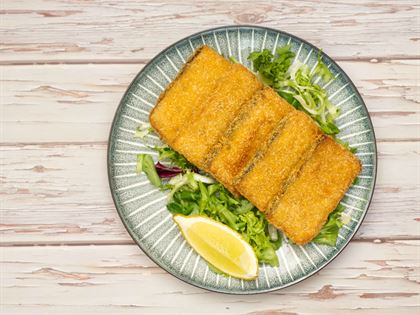 Vegan Lemon Fish Steak .純素檸檬魚排